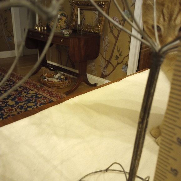 Two Rustic Wire Hat Structures - Picture 6 of 7